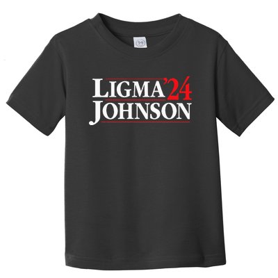 Ligma Johnson 2024 Political Fun Run  Toddler T-Shirt