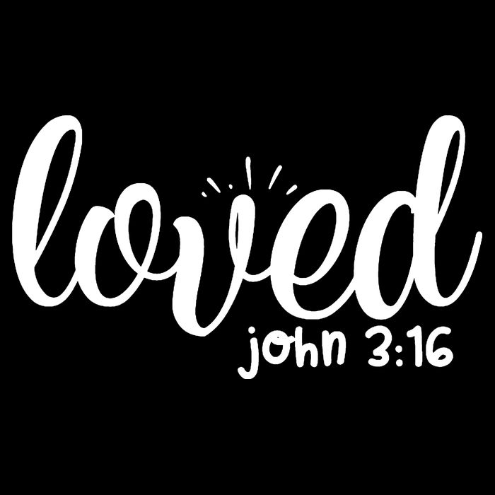 Loved John 3:16 Quote Impact Tech Backpack