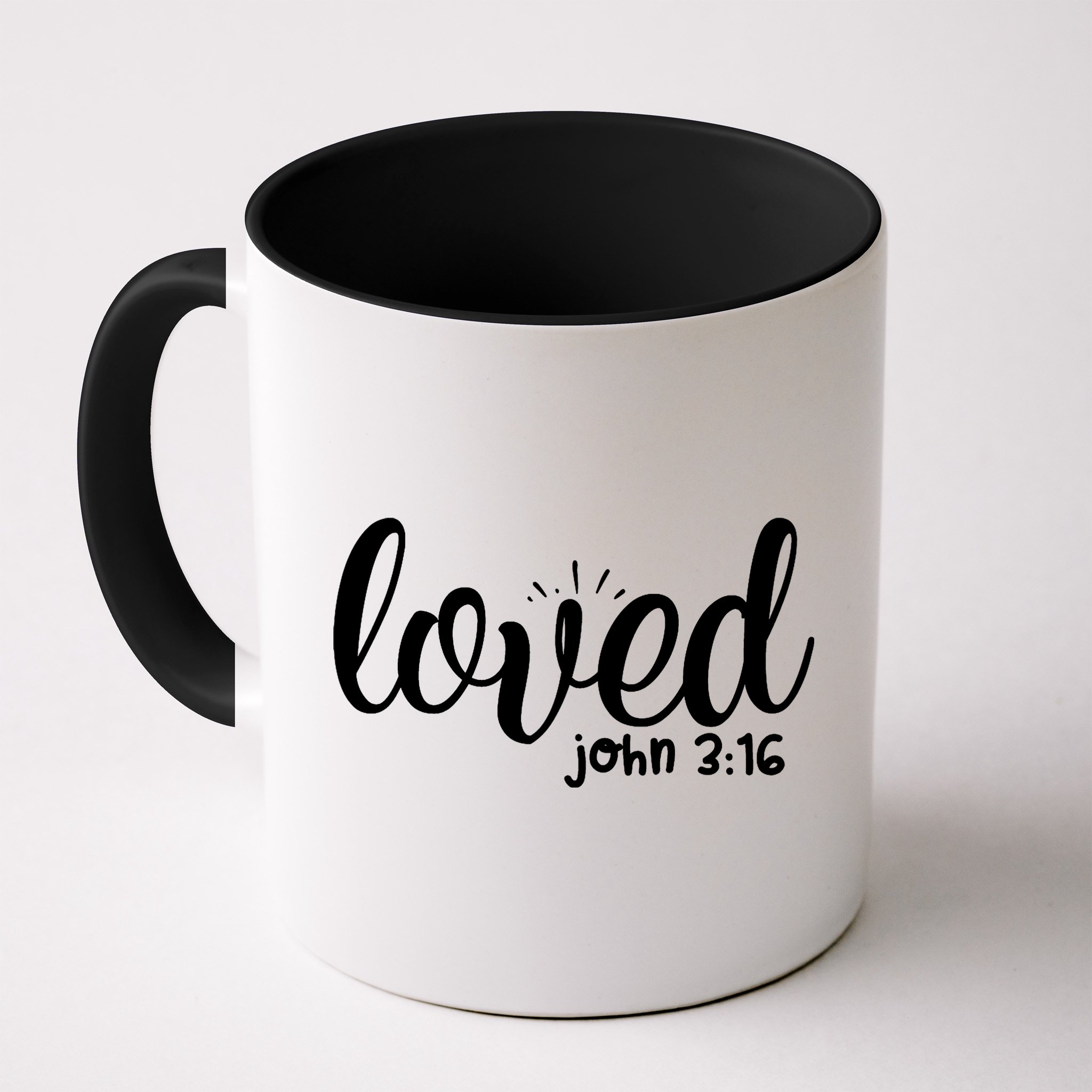 Loved John 3:16 Quote Mug