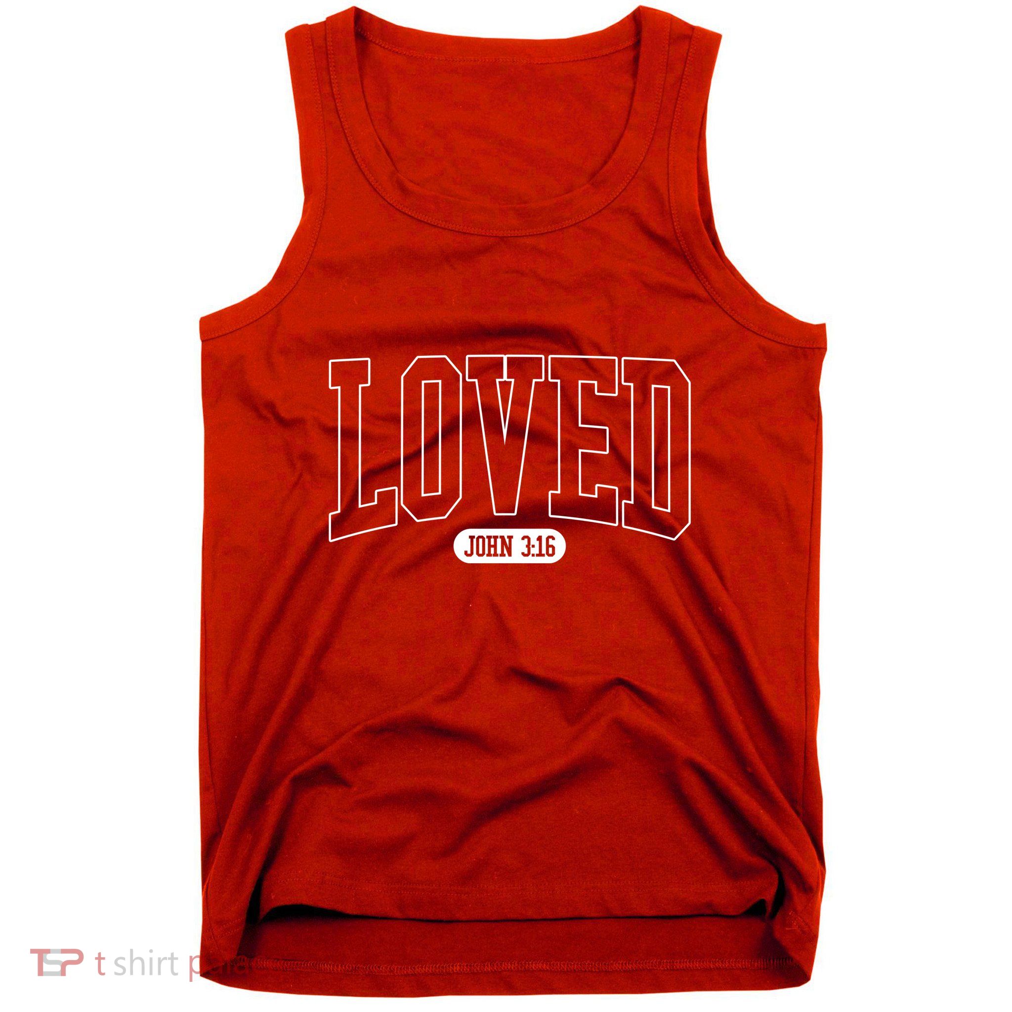Loved John 3 16 Tank Top
