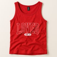 Loved John 3 16 Tank Top