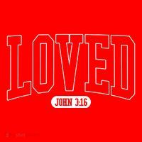 Loved John 3 16 Tank Top
