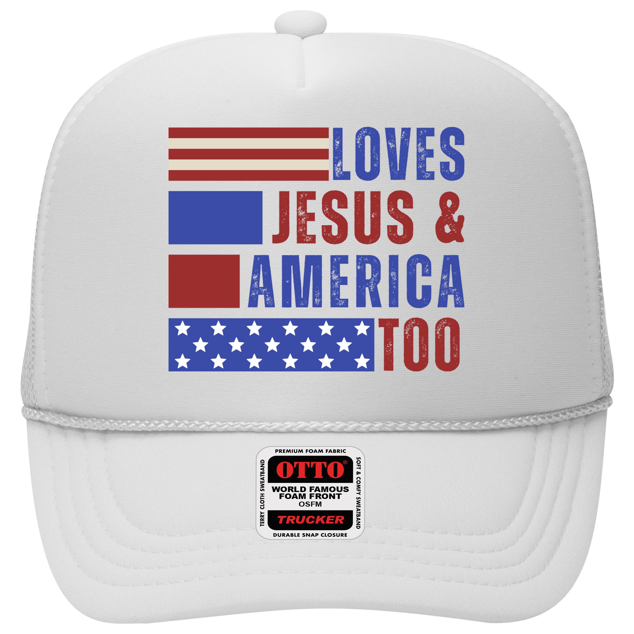 Love Jesus And America Too Hat