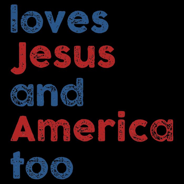 Loves Jesus And America Too 4th of July Proud 16 in Basic Backpack