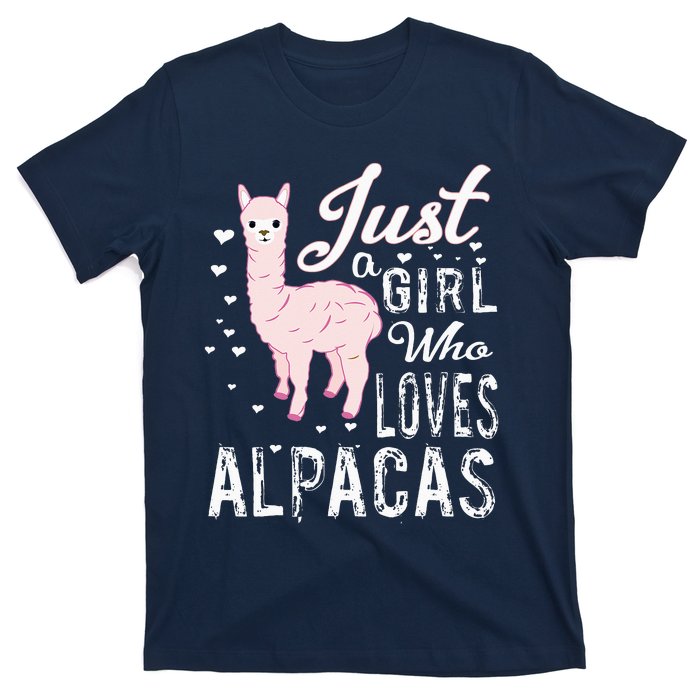 LVGTeam Just a Who Loves ALPACAS T-Shirt