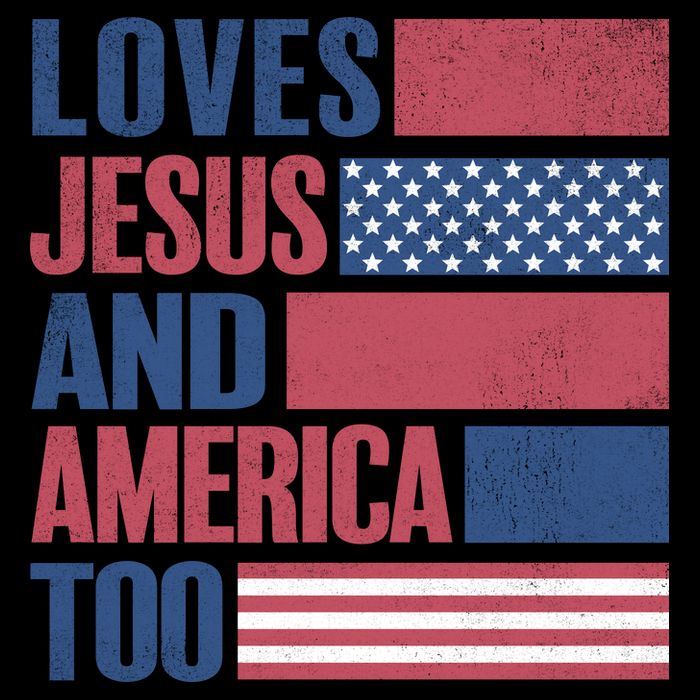 Love Jesus America Too Backpack