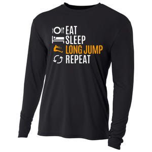 Long Jump Athletics Cooling Performance Long Sleeve Crew