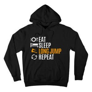 Long Jump Athletics Tall Hoodie