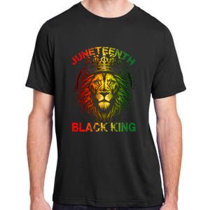 Lion Juneteenth Black King Melanin Father Dad Adult ChromaSoft Performance T-Shirt