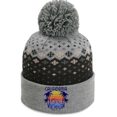 La Jolla Beach California The Baniff Cuffed Pom Beanie