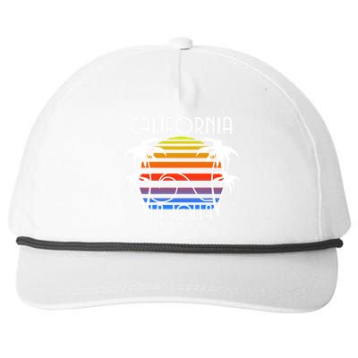 La Jolla Beach California Snapback Five-Panel Rope Hat