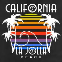 La Jolla Beach California Adult Drive Performance Visor