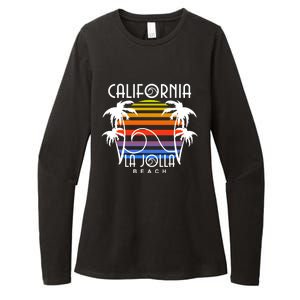 La Jolla Beach California Womens CVC Long Sleeve Shirt