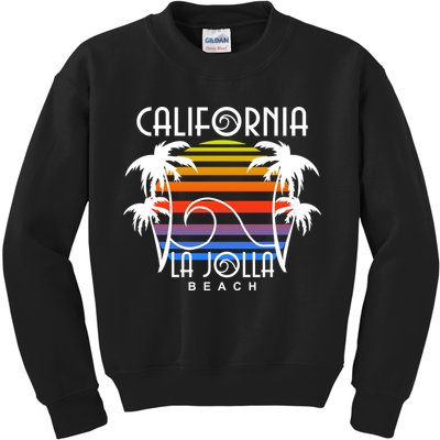 La Jolla Beach California Kids Sweatshirt