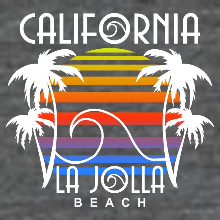 La Jolla Beach California Long Sleeve Shirt