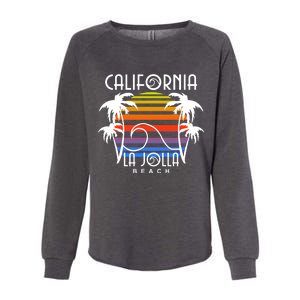 La Jolla Beach California Womens California Wash Sweatshirt