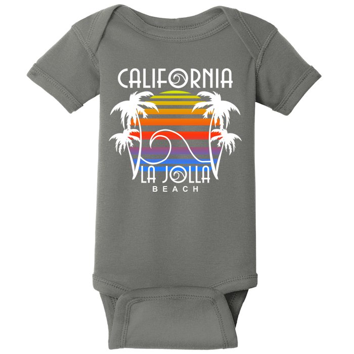La Jolla Beach California Baby Bodysuit