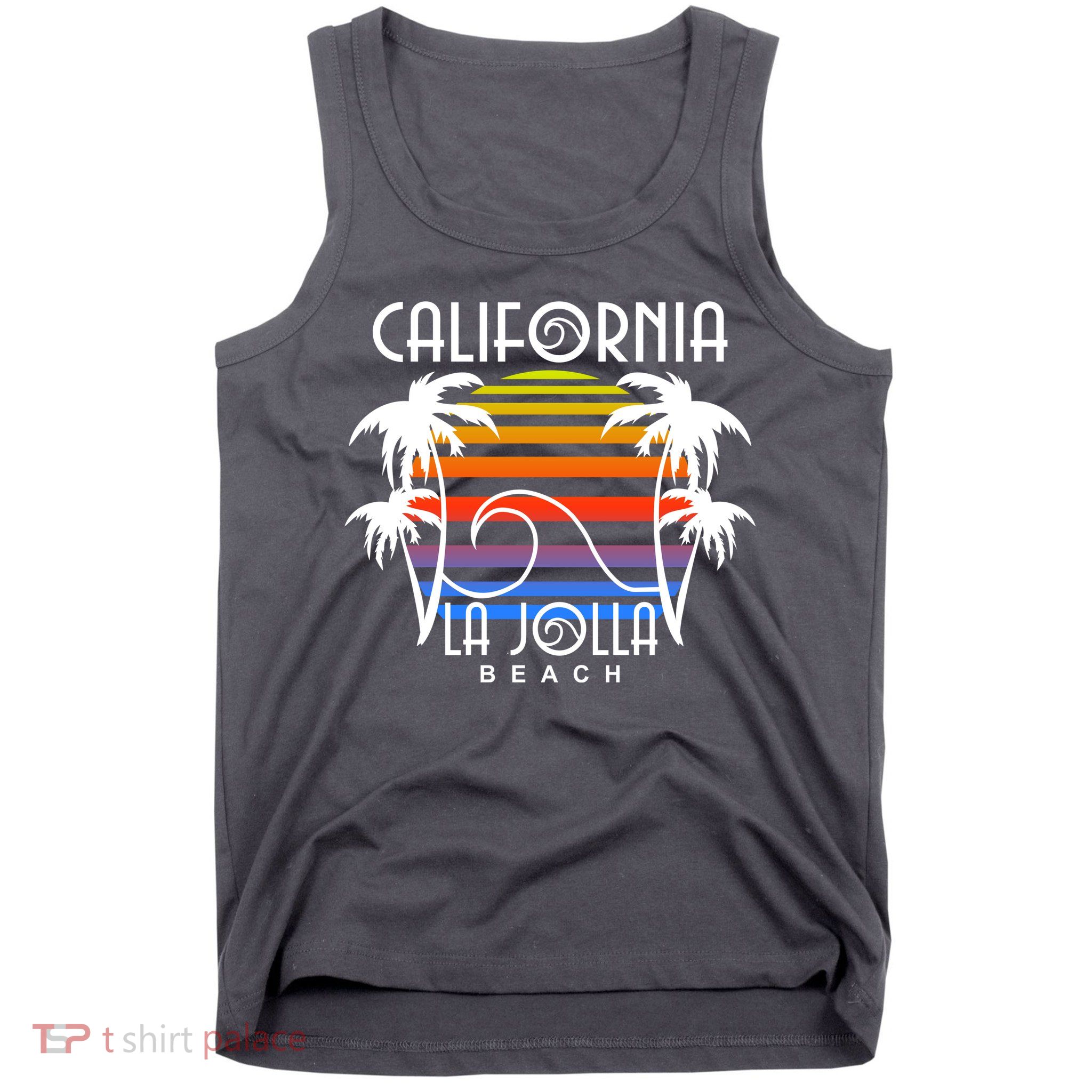 La Jolla Beach California Tank Top