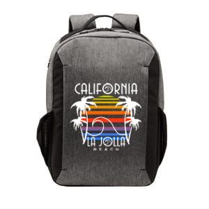 La Jolla Beach California Vector Backpack