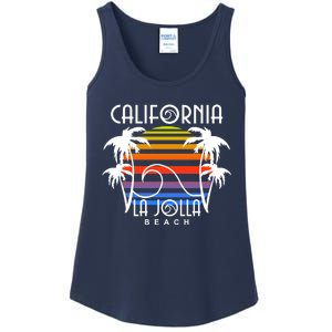 La Jolla Beach California Ladies Essential Tank