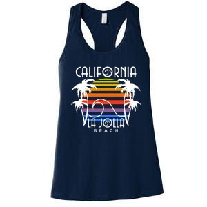 La Jolla Beach California Women's Racerback Tank