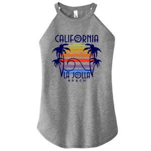 La Jolla Beach California Women's Perfect Tri Rocker Tank