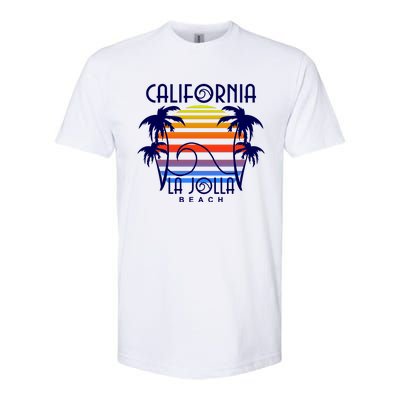 La Jolla Beach California Softstyle® CVC T-Shirt