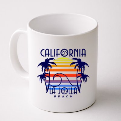 La Jolla Beach California Coffee Mug