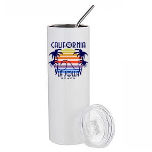 La Jolla Beach California Stainless Steel Tumbler