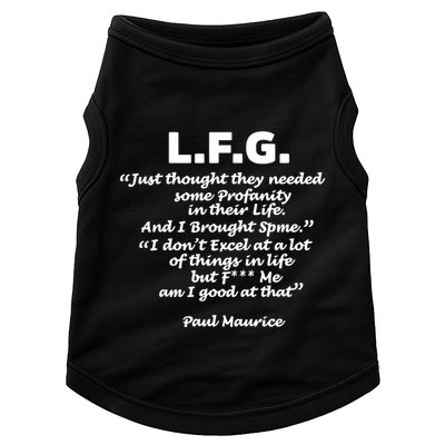 Limited Jessica Blaylock L.F.G. Just Thought They Needed Some Profanity In Their Doggie Tank