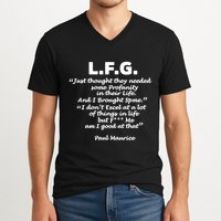 Limited Jessica Blaylock L.F.G. Just Thought They Needed Some Profanity In Their V-Neck T-Shirt