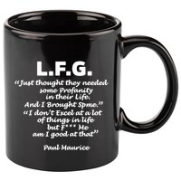 Limited Jessica Blaylock L.F.G. Just Thought They Needed Some Profanity In Their 11oz C Handle Ceramic Mug