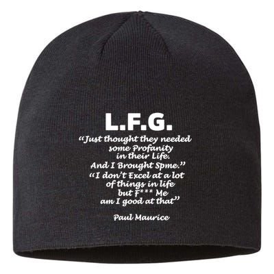 Limited Jessica Blaylock L.F.G. Just Thought They Needed Some Profanity In Their Sustainable Beanie