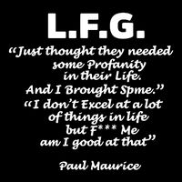 Limited Jessica Blaylock L.F.G. Just Thought They Needed Some Profanity In Their 16 in Basic Backpack