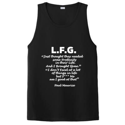 Limited Jessica Blaylock L.F.G. Just Thought They Needed Some Profanity In Their PosiCharge Competitor Tank