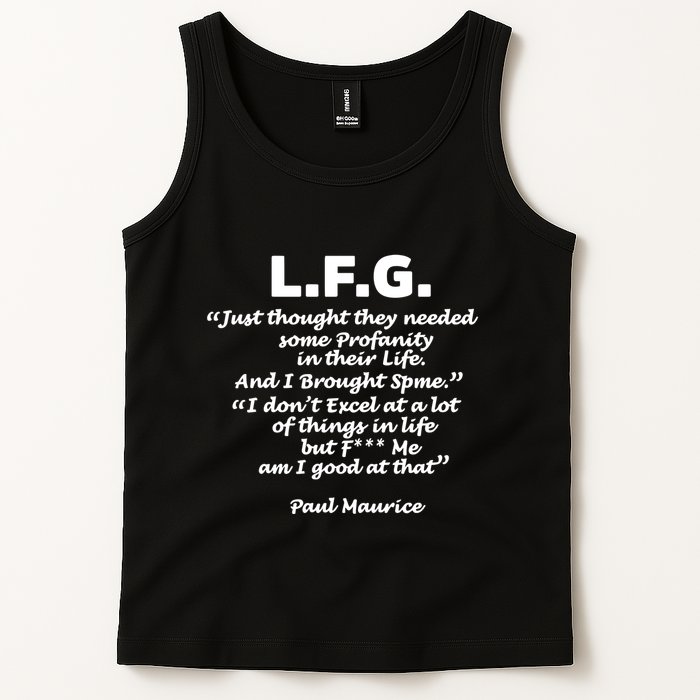 Limited Jessica Blaylock L.F.G. Just Thought They Needed Some Profanity In Their Tank Top