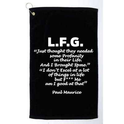 Limited Jessica Blaylock L.F.G. Just Thought They Needed Some Profanity In Their Golf Towel