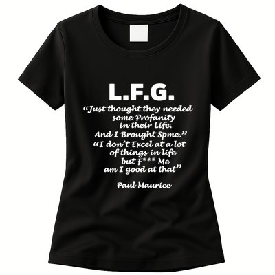 Limited Jessica Blaylock L.F.G. Just Thought They Needed Some Profanity In Their Womens T-Shirt
