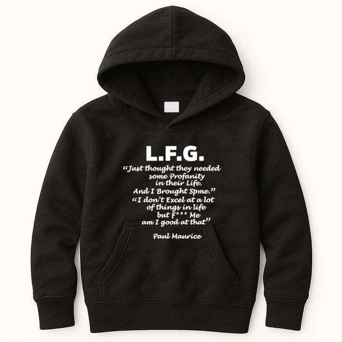 Limited Jessica Blaylock L.F.G. Just Thought They Needed Some Profanity In Their Kids Hoodie