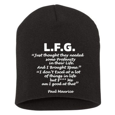 Limited Jessica Blaylock L.F.G. Just Thought They Needed Some Profanity In Their Short Acrylic Beanie