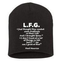 Limited Jessica Blaylock L.F.G. Just Thought They Needed Some Profanity In Their Short Acrylic Beanie