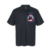 Lol Jk Brb Jesus Funny Easter Day Softstyle Adult Sport Polo