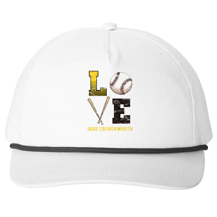 Love Jake Cronenworth Jake Cronenworth San Diego Snapback Five-Panel Rope Hat