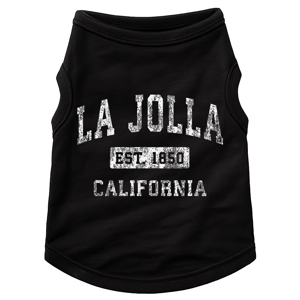 La Jolla California Ca Vintage Established Doggie Tank