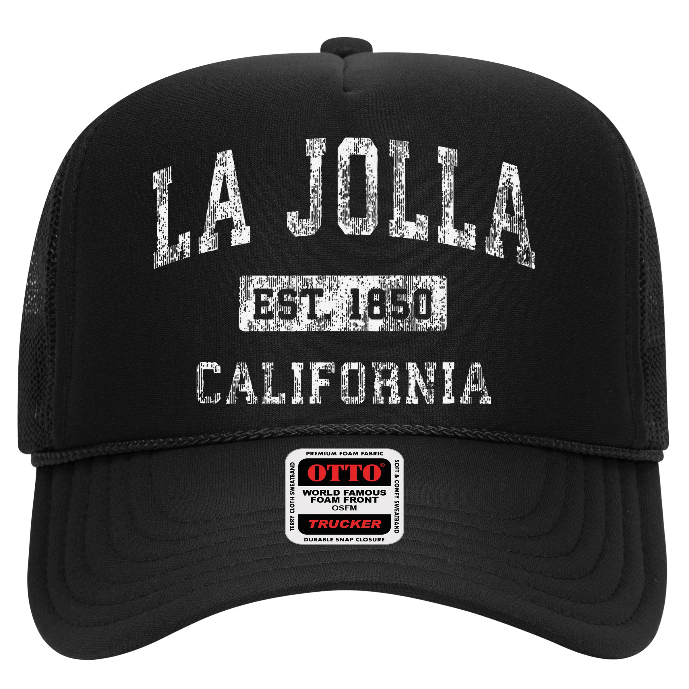La Jolla California Ca Vintage Established Hat