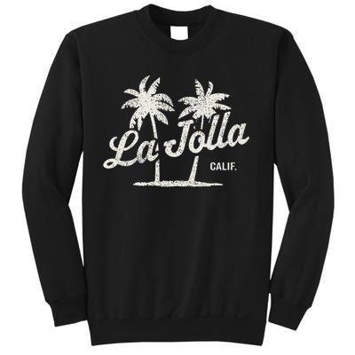 La Jolla California Vintage 70s Palm Trees Graphic Sweatshirt