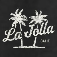 La Jolla California Vintage 70s Palm Trees Graphic Hat