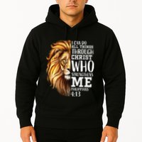 Lion Judah Christian Religious Scripture Hoodie