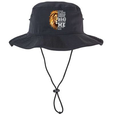 Lion Judah Christian Religious Scripture Legacy Cool Fit Booney Bucket Hat