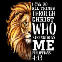 Lion Judah Christian Religious Scripture Drawstring Bag